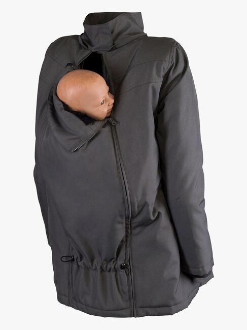 Wombat Wallaby Bærejakke, Grey/Black