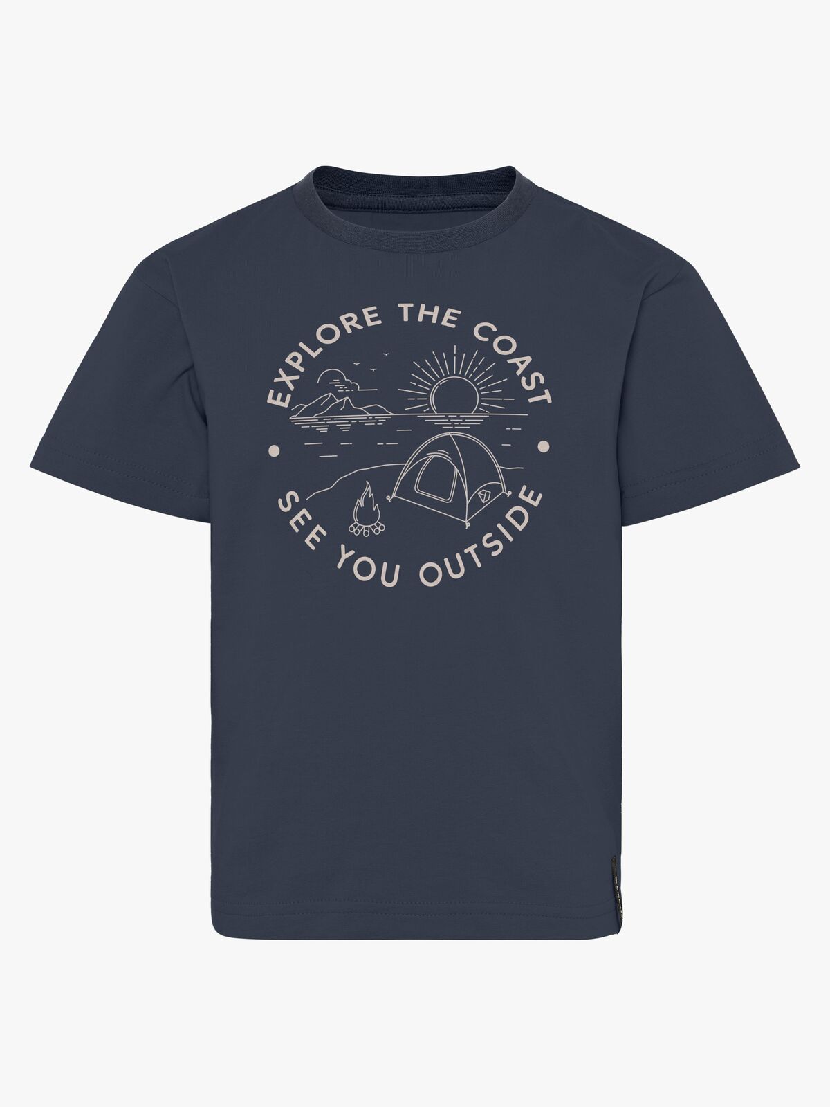 Didriksons Mynta T-shirt, Navyblå