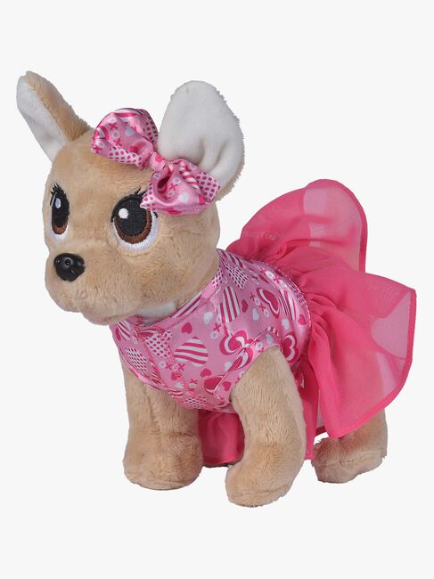 ChiChi Love Bamse Hund med Hjerteformet Taske