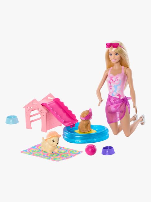 Barbie Puppy Pool Party Legesæt