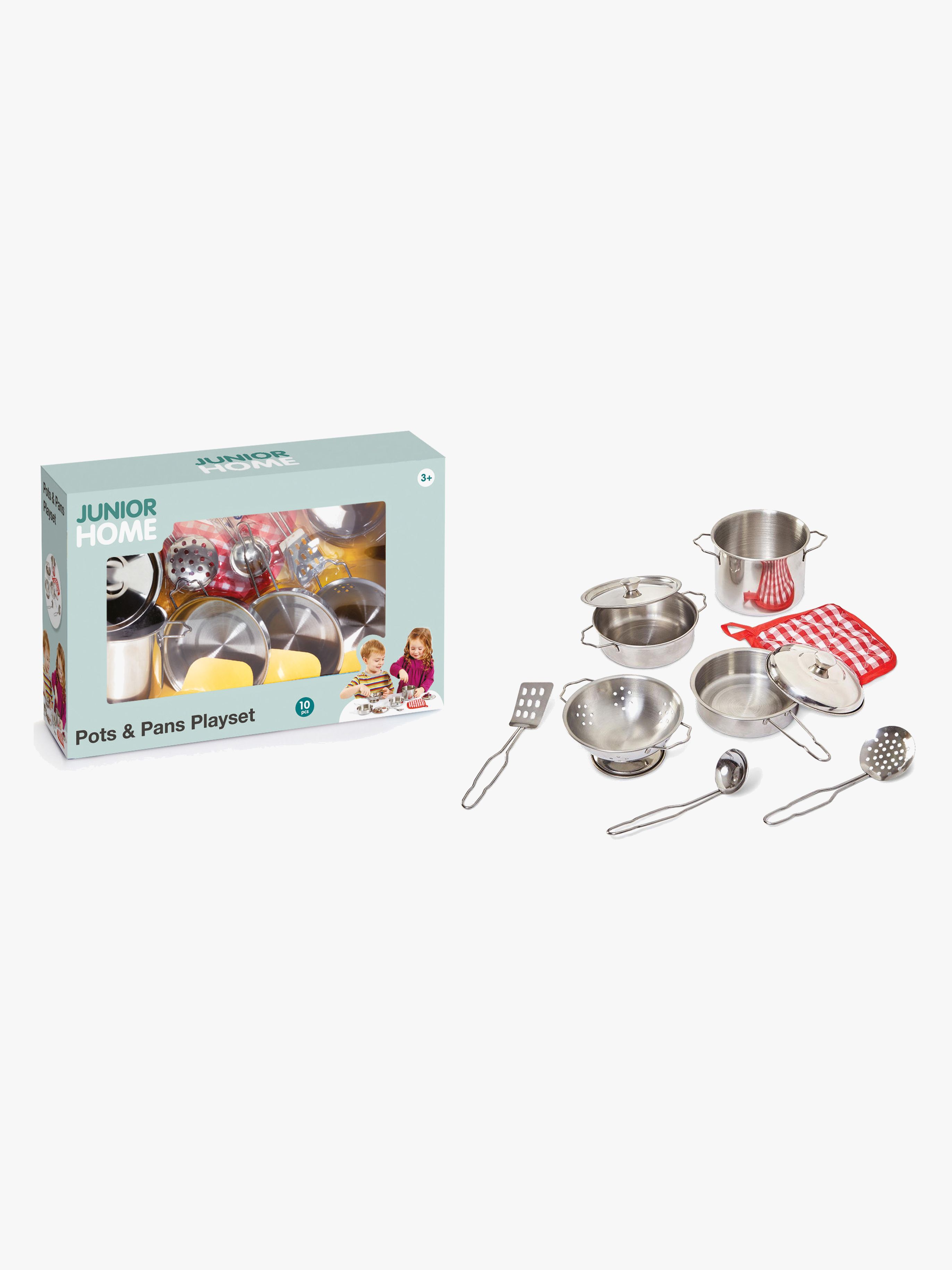 Junior Home Legesæt Gryder &  Pander 10 Dele