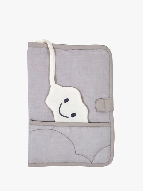 Nattiot Opbevaring med Lomme, Grå