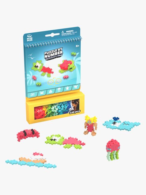 Plus-Plus Activity Pad Ocean And Beach Byggesæt