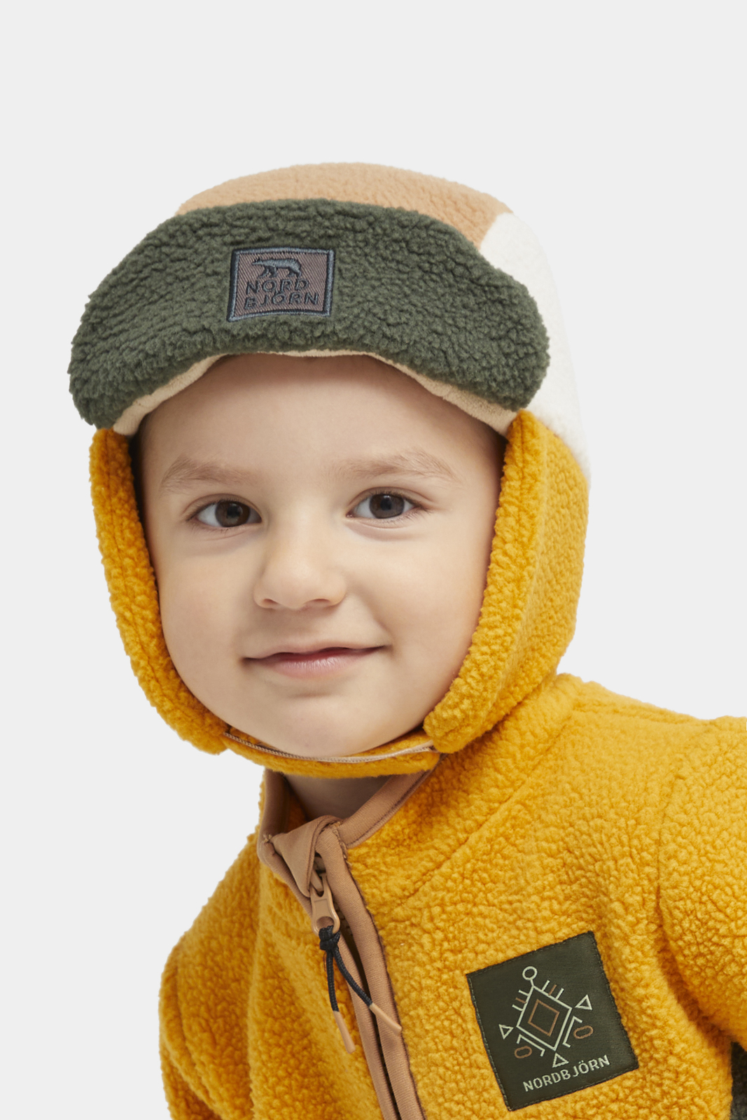 Nordbjörn Knallen Pile-hue, Inca gold/Deep Depths/Tobacco brown