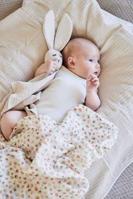 Oh, Poppy! Leia  Kanin Nusseklud, Linen Beige