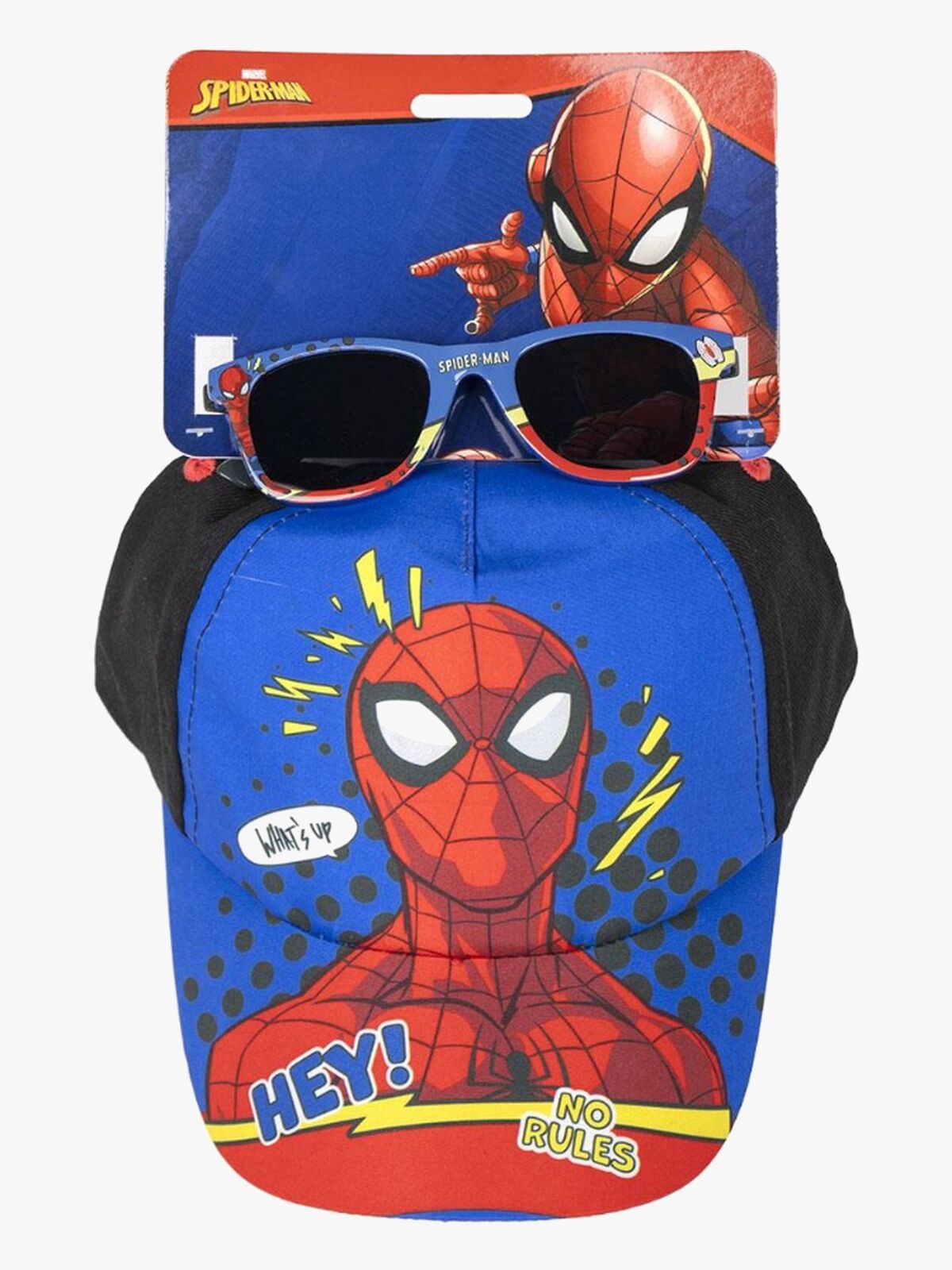 Marvel Spider-Man Kasket & Solbriller