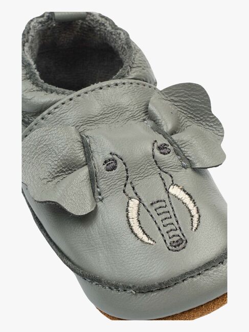 Mikk-Line Leather Hjemmesko, Elephant