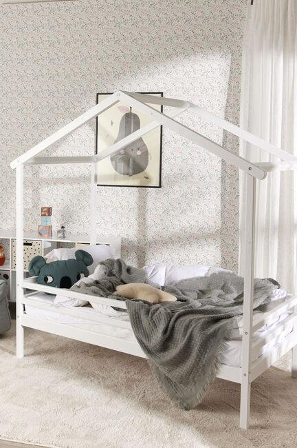 Minitude Nordic JAXSON Juniorseng 70x140, Hvid