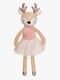Teddykompaniet Ballerinas Dådyr Ruth 40 cm, Lyserødt