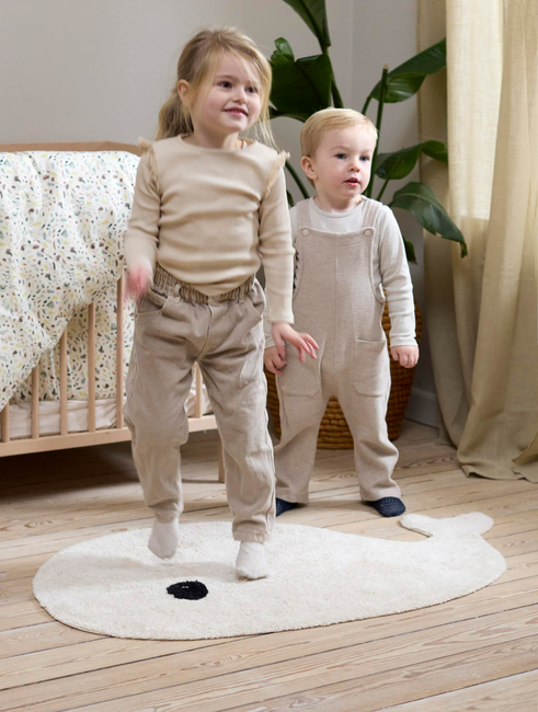 FILIBABBA Gulvtæppe 65x100 Hval, Christian