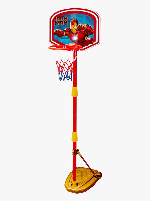 Marvel Iron Man Basketstativ med Lys- og Lydeffekt 100-160 cm