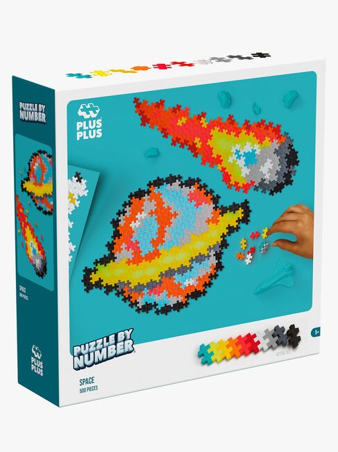 Plus-Plus Puzzle By Number Rummet 500 Dele