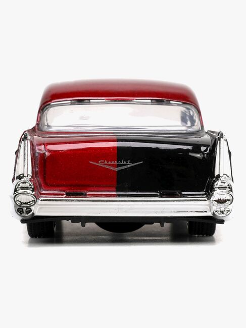 Jada Toys DC Comics Bil med Figur Harley Quinn & 1957 Chevy Bel Air 1:32