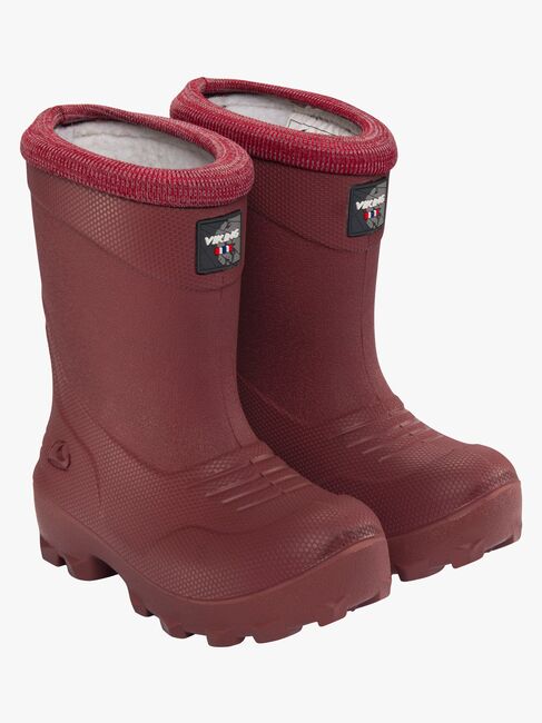 Viking Frost Fighter  Forede Gummistøvler, Dark Pink