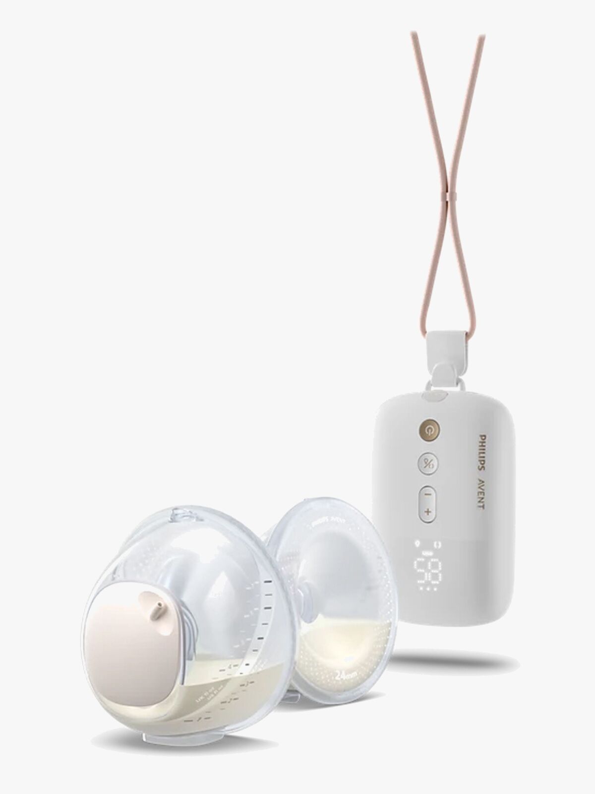 Philips Avent SCF532/11 Elektrisk Dobbelt Brystpumpe Hands Free