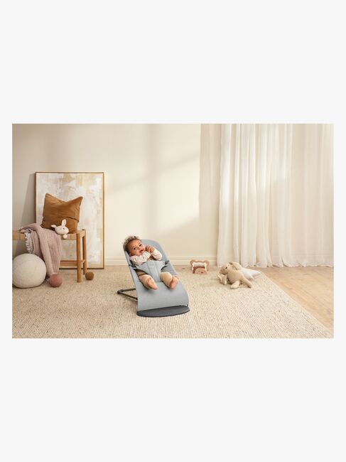 BabyBjörn Bliss Skråstol Woven, Light Grey Melange