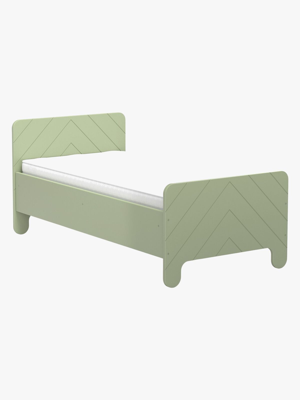 Cloudberry Castle Seng KIM 80x160, Grøn