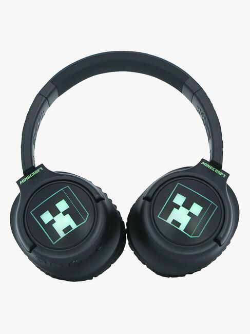 Minecraft Høretelefoner Trådløse med LED Sharing AUX