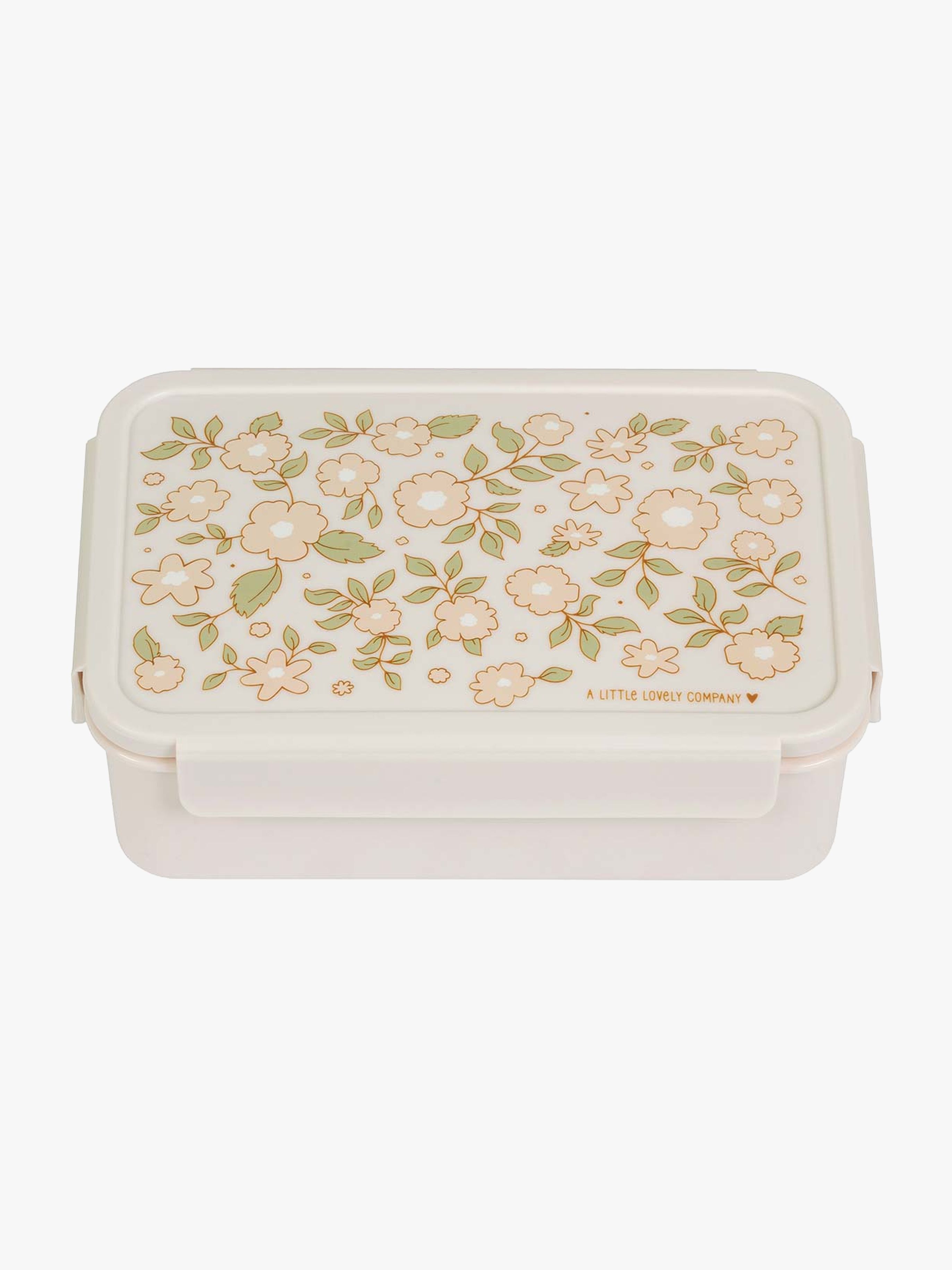 A Little Lovely Company Bento Madkasse, Blomsterrosa