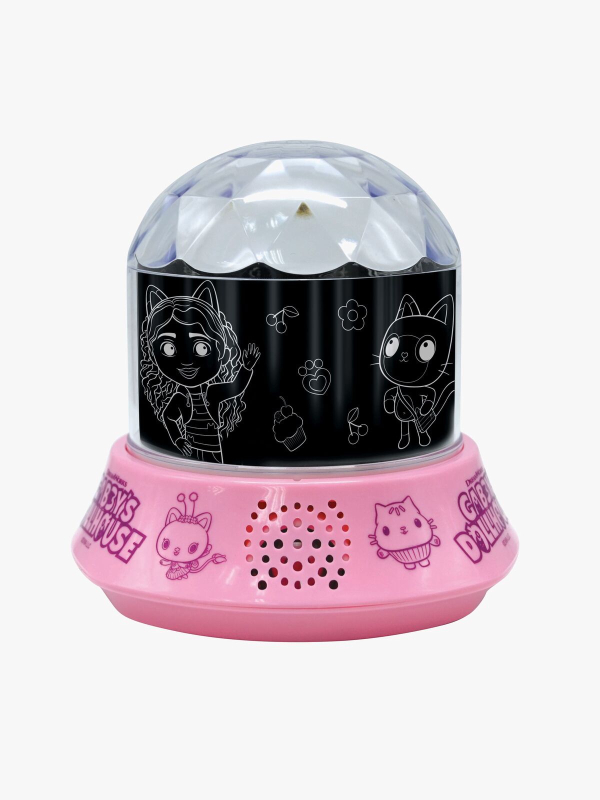 Gabby's Dollhouse Natlampe Projektor med Højttaler