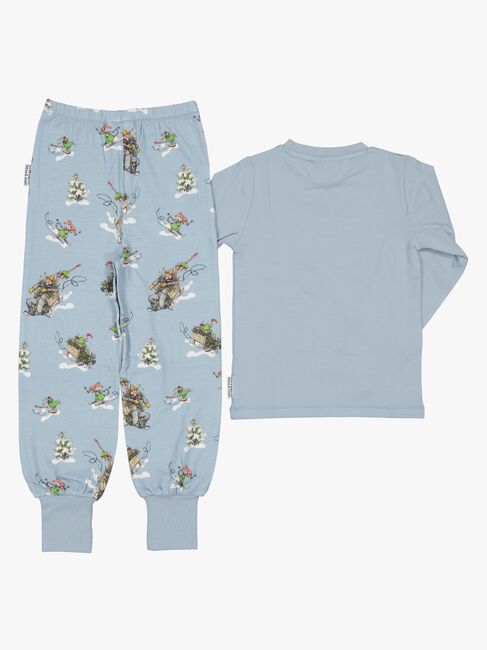 Geggamoja Peddersen Og Findus Pyjamas 2-Delt, Blå 3867-23-1448_4a.jpg