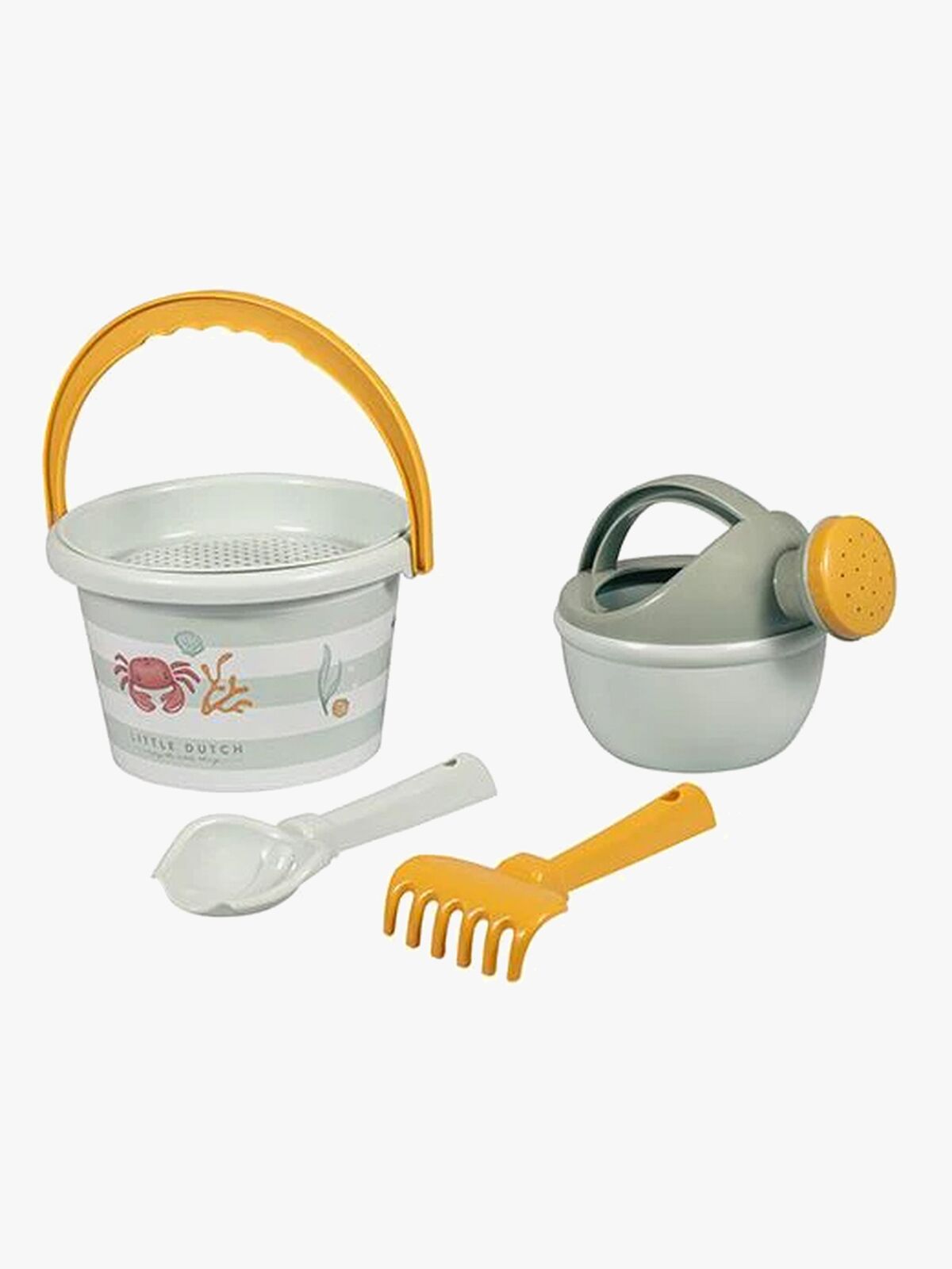 Little Dutch Fresh Greens Strandsæt 5 Dele, Green