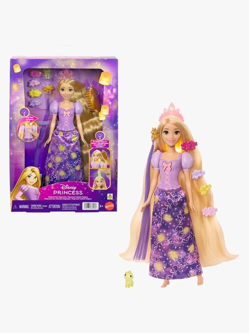 Disney Princess Modedukke Rapunzel med Hårtilbehør