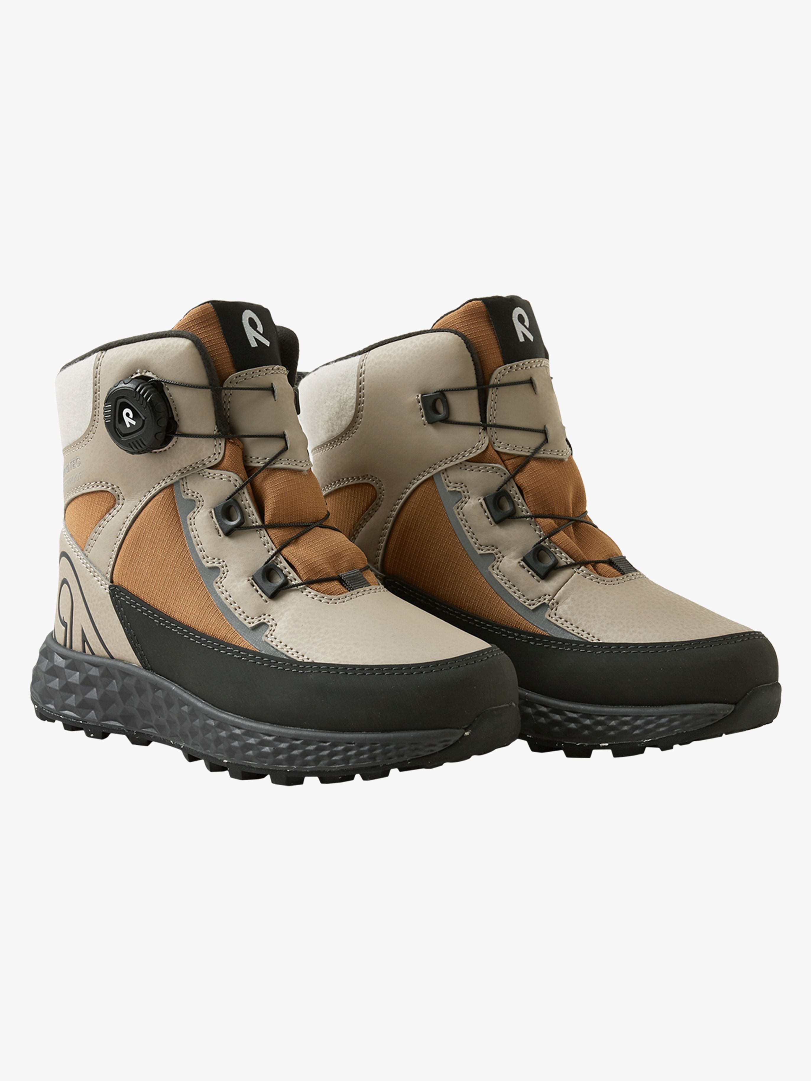 Reima Hallava Quicklock Vinterstøvler, Earthy Beige, 39