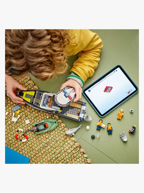 LEGO City 60456 Politibåd på forbryderjagt