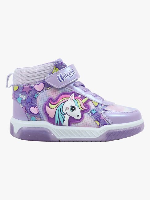 Unicorn Mid Blinkende Sneakers, Lilac 2161189_S8010258SJB03-0032-4775_1.jpg