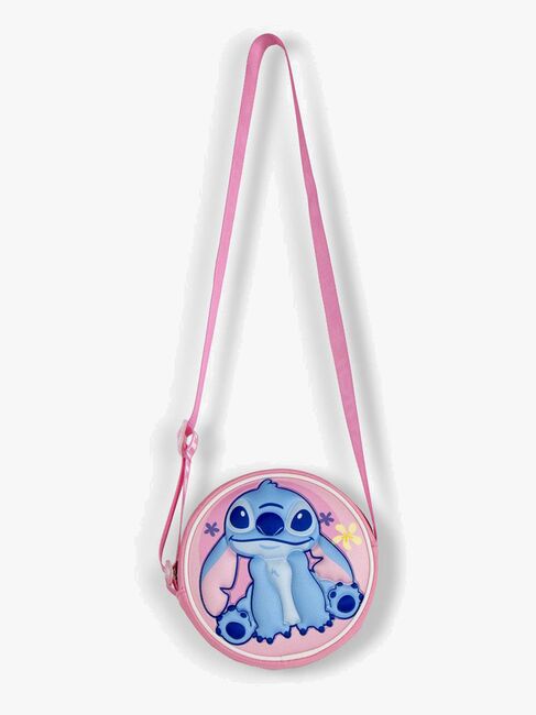 Disney Stitch 3D Skuldertaske, Pink