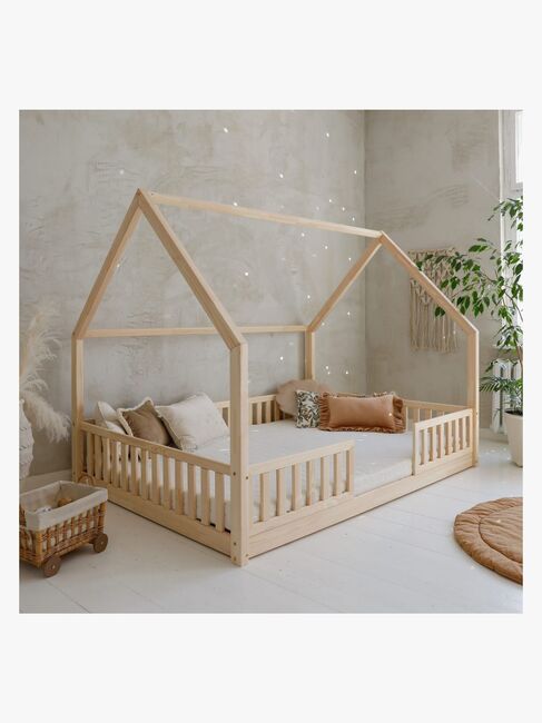 Minitude ARTHUR Junior-/Montessori-seng 140x200, Natur