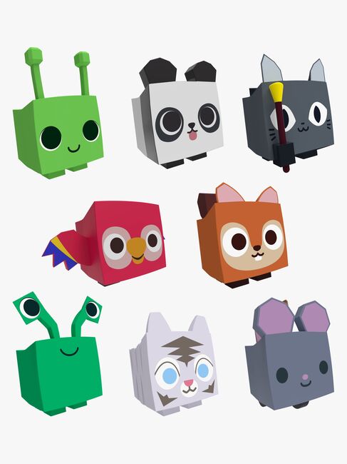 Pet Simulator Core Mystery Pack Figursæt Series 2 2-pak