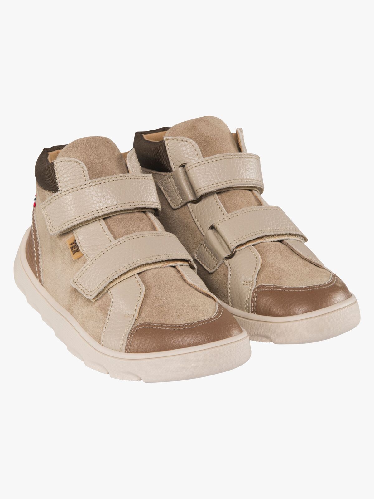 Viking Molde Barefoot Mid TEX 2V Sneakers, Dark Natural