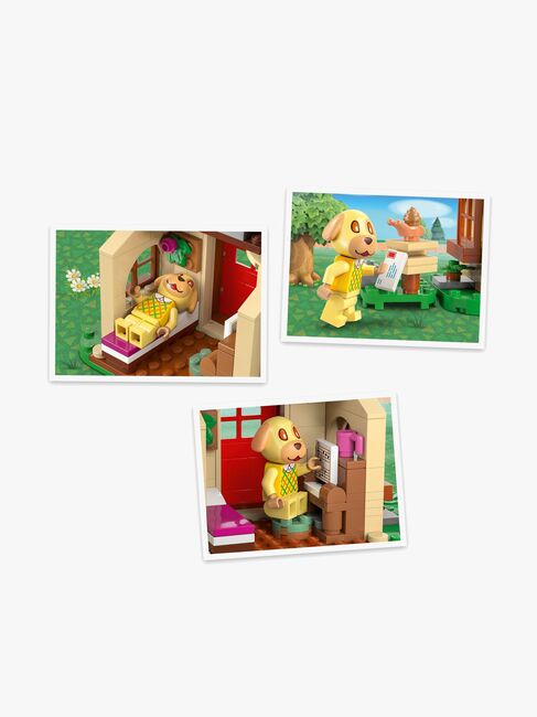 LEGO Animal Crossing 77058 Goldie i sit hyggelige hus