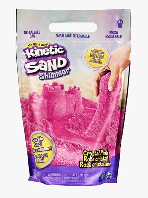 Kinetic Sand Glitrende Sand 900 g, Pink