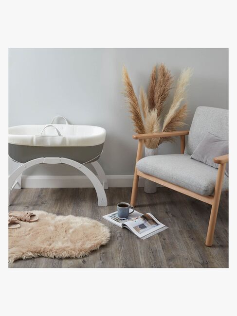 Shnuggle Dreami Moseskurv Sleep System, Slate Grey