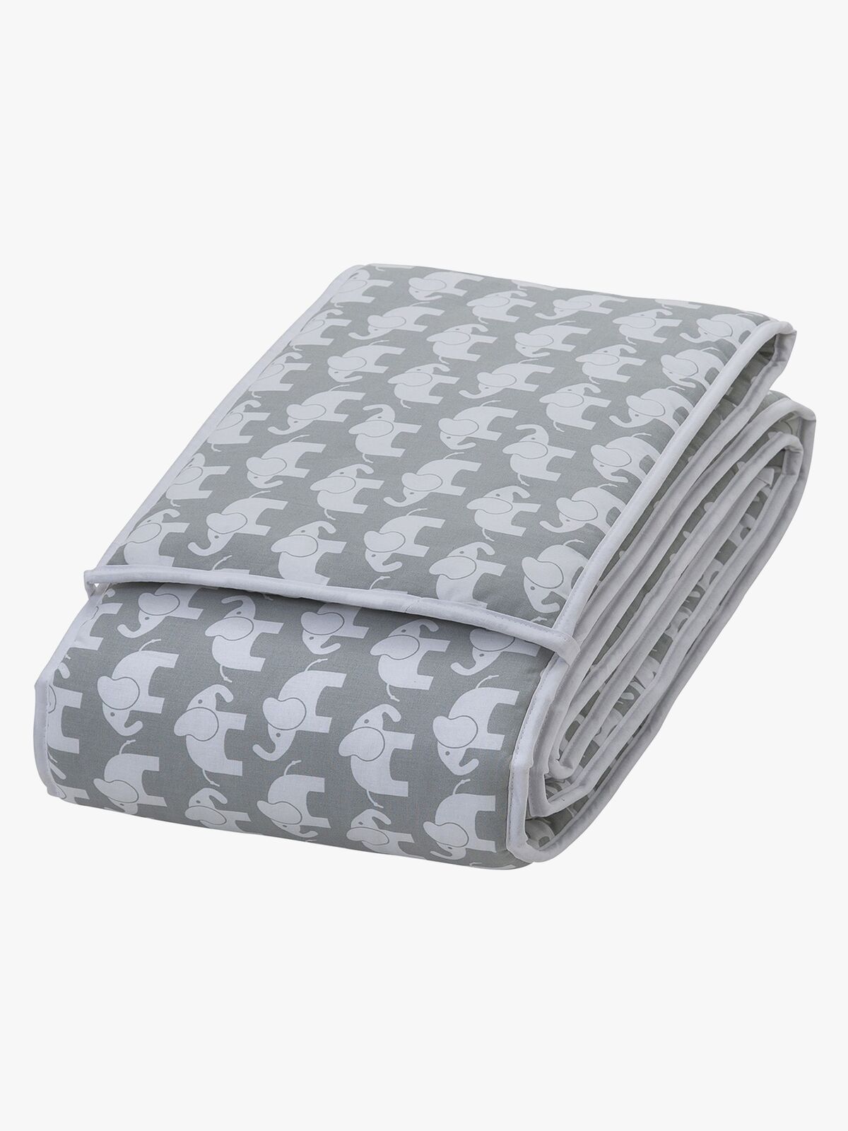 Rätt Start Sengerand Elefant, Grå