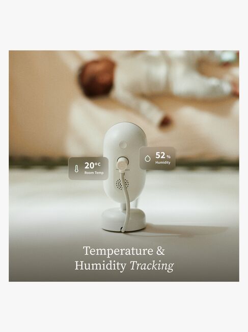 Owlet Dream Sight Smart Video Babymonitor 2K HD, White