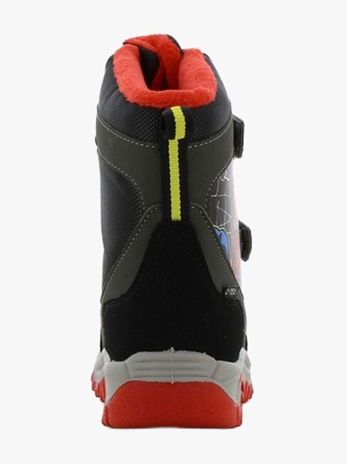 Marvel Spider-Man Vinterstøvler, Dark Grey/Black