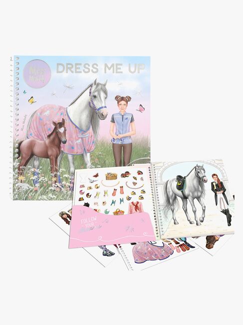 Miss Melody Dress Me Up Klistermærkebog