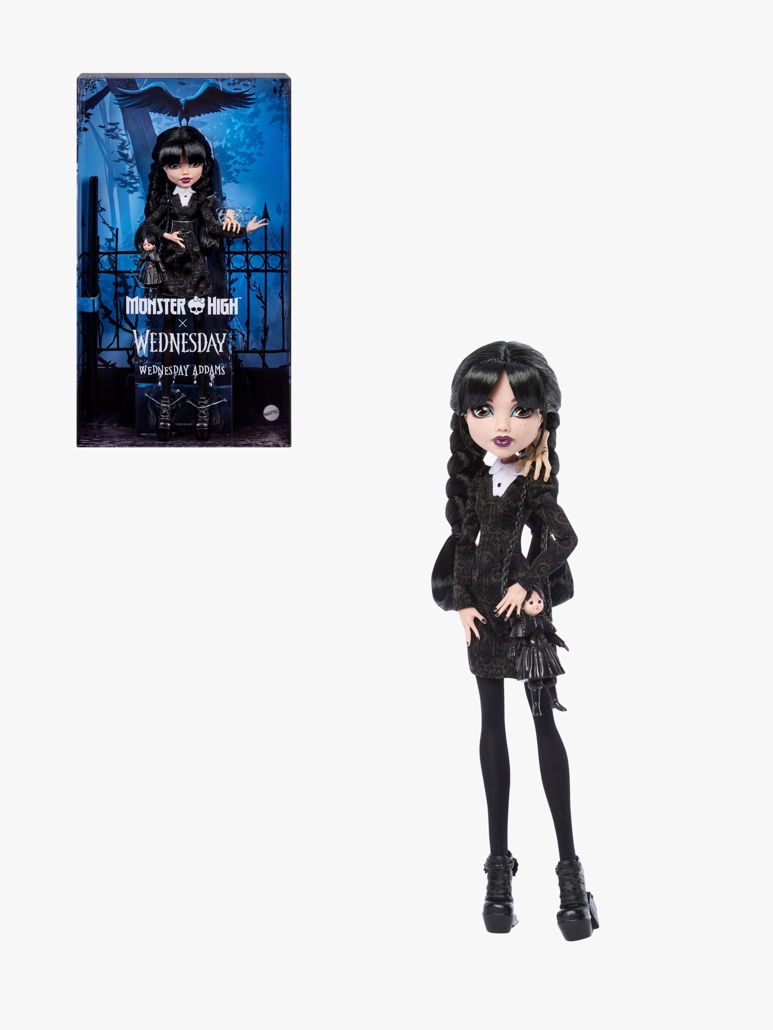 Monster High Skullector Wednesday Modedukke