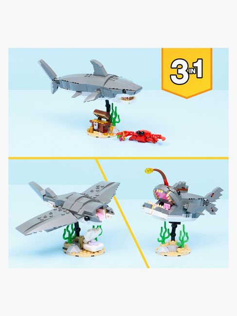 LEGO Creator 31381 Farlig haj med skattekiste