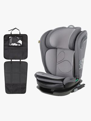 Beemoo Reform ISOFIX Autostol inkl. 3-i-1 Sædebeskytter, Mineral Grey
