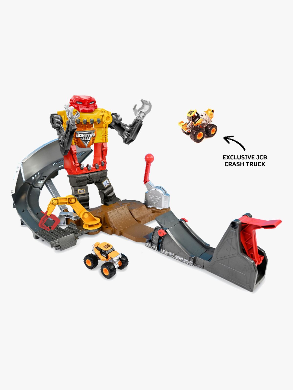 Monster Jam 1:64 Smash & Bash Smashbot Legesæt