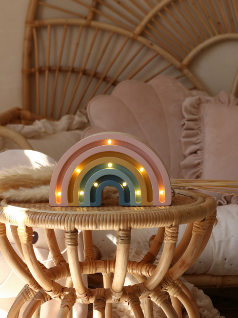 Little Lights Mini Lampe Regnbue, Retro