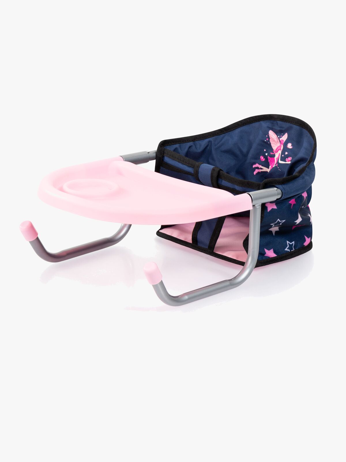 Bayer Design Babystol til Bord med Bakke, Blå/Pink