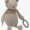 Smallstuff Aktivitetslegetøj Bjørn, Sandy/Grey
