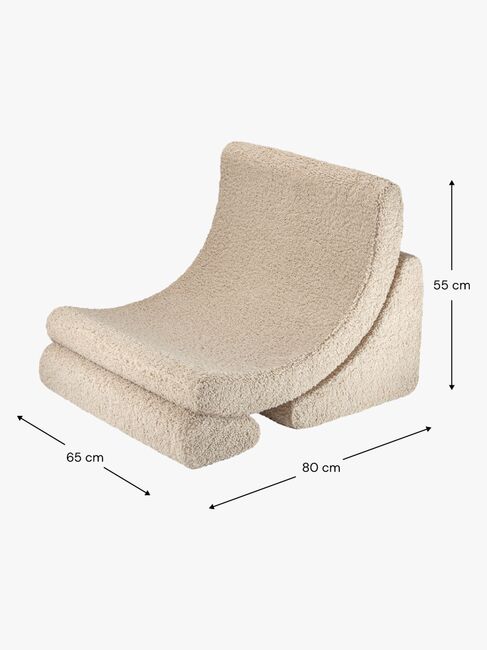 Wigiwama Måne Lænestol, Biscuit