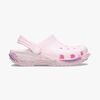 Crocs Classic Star Sparkle Kids Clogs, Pink Milk